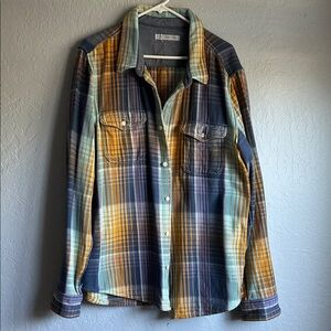 Outerknown Plaid Button-Up Shirt
